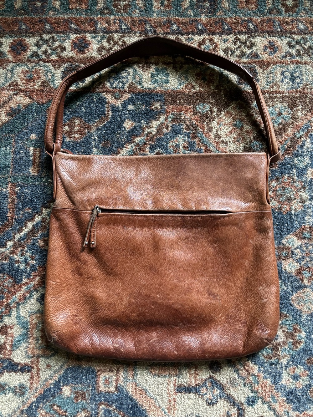 Osgoode Marley Brown Leather Shoulder Bag